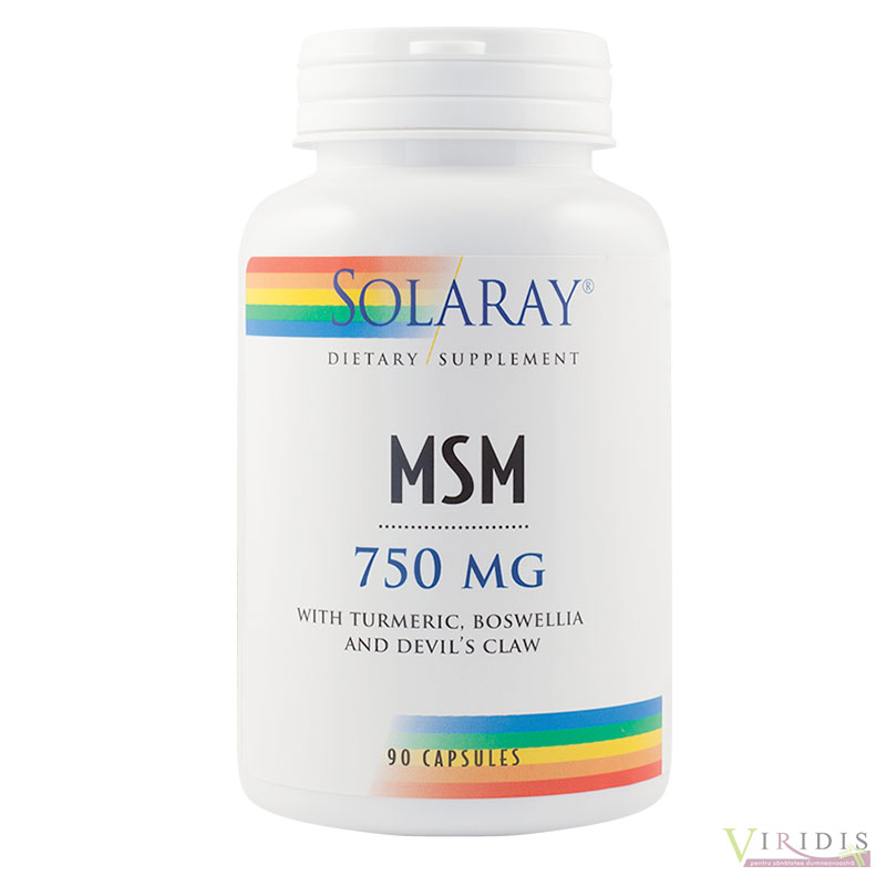 MSM - Antiinflamator, 90 capsule (Articulatii) - siloscordoba.ro