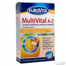 Vitamine-Suplimente Eurovita Multi A-z x 42 Comprimate