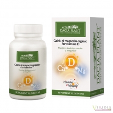 Vitamine-Suplimente Calciu Magneziu Organic Vit D x 72 COMPR