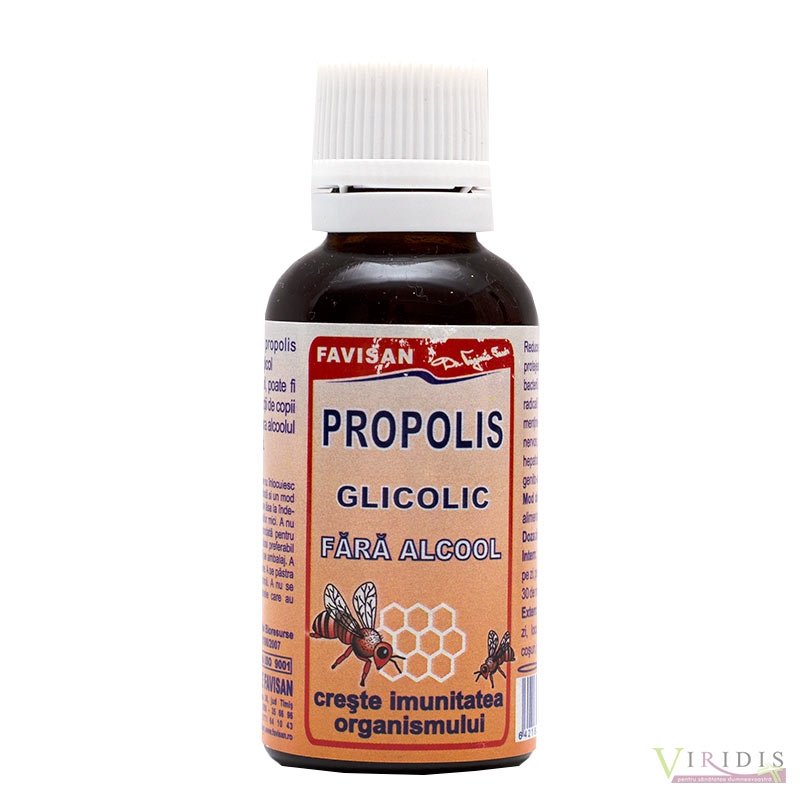Propolis Glicolic Fara Alcool 30ml