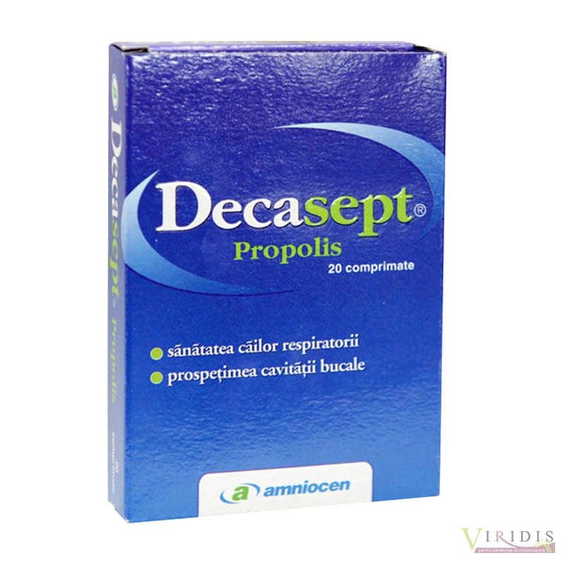 Decasept Propolis x 20 Comprimate