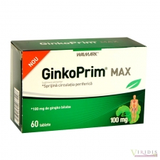 Medicamente pe afectiuni Ginkoprim Max 60cp x 60 Comprimate