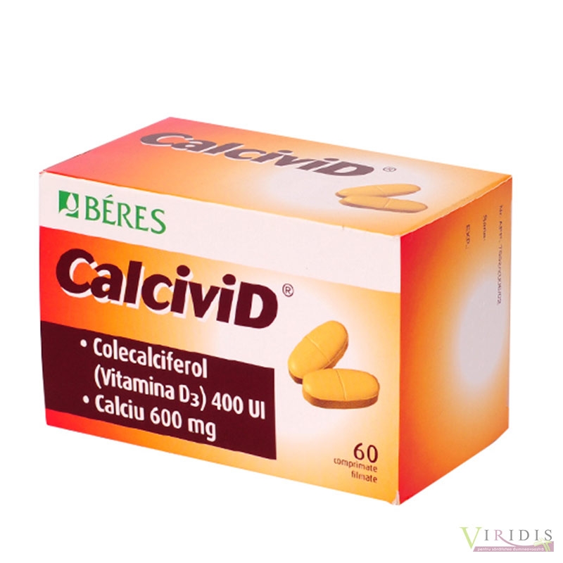 Calcivid x 60 Comprimate
